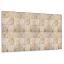 Panneau Décoratif En Vinyle 100 x 50 cm, Adhésif Permanent Pour Mur Texture De Pierre