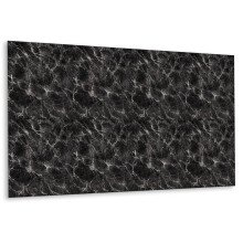 Panneau Mural Souple Autocollant 100 x 50 cm, Facile À Découper Et À Installer Marbre Foncé