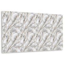 Habillage Mural PVC Autocollant 100 x 50 cm, Panneau Décoratif Moderne Texture De Marbre