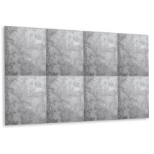 Revêtement Décoratif Mural Autocollant 100 x 50 cm, Panneau Vinyle Souple Sol En Béton