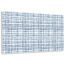 Panneau Mural Décoratif Autocollant 100 x 50 cm, Pose Simple Et Rapide Lignes De La Grille