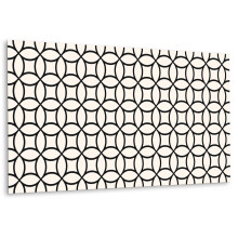 Revêtement Vinyle Autocollant Pour Mur 100 x 50 cm, Pose Propre Et Rapide Cercles Géométriques