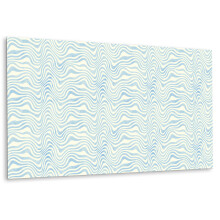 Panneau Décoratif Mural Autocollant 100 x 50 cm, Installation Facile Sans Outils Ondes Abstraites