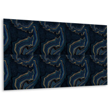 Panneau Vinyle Autocollant Décoratif 100 x 50 cm, Solution Pour Rénovation Murale Motif Sombre Et Élégant