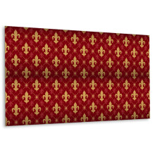 Revêtement Autocollant Pour Murs Et Meubles 100 x 50 cm, Panneau Décoratif Lys Royaux