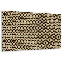 Revêtement Décoratif Mural Autocollant 100 x 50 cm, Panneau Vinyle Souple Étoiles Géométriques