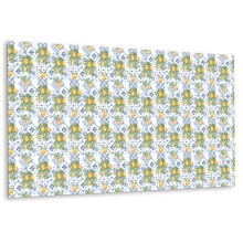 Panneau Mural En Vinyle 100 x 50 cm, Solution Autocollante Pour Décoration Citrons