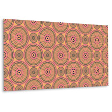Revêtement Vinyle Adhésif 100 x 50 cm, Panneau Mural Facile À Découper Motif Ethnique Arabe