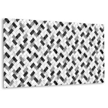 Panneau Mural Autocollant Pour Murs Et Sols 100 x 50 cm, Revêtement Vinyle Motif À Chevrons En Marbre