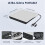 5X External CD DVD +/-RW Drive, USB 3.0 & USB-C CD & DVD ROM Burner Player Reader Writer Rewriter Disc Drive,White 9
