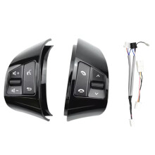 Multifunction Steering Wheel Button Cruise Volume Control for HD 2008-2011 Black