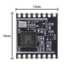 4X Módulo Transceptor Inalámbrico LoRa 433M Comunicación Transparente RF de Larga Distancia SX1278