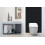 Panneau Mural Autocollant Décoratif 100 x 50 cm, Solution Rapide Pour Intérieur Sol Noir Classique 4