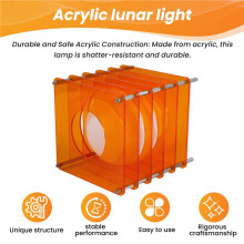 LED Lighting Multi-Layer Acrylic Lamp DIY Artistic Moonlight Glow for Bedrooms, Living Rooms, and Offices