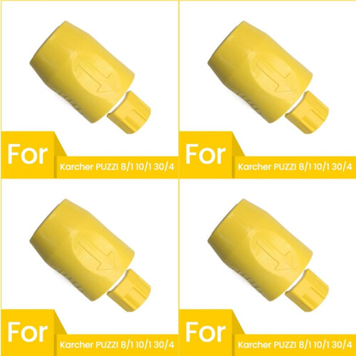 4X Hose Connector for  PUZZI 8/1 10/1 30/4 Replacement Connector Easy Installation Flexible Use 1