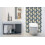 Panneau Autocollant Mural En Vinyle 100 x 50 cm, Solution Décorative Résistante Géométrie Abstraite 4