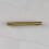 (96mm Handle) Satin Brass Knurled Solid Bar Handles & Knobs 3