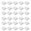 Hooks for Outdoor String Lights Clips 180 Pack Clips Clear Light Hook with 180 Waterproof Adhesive Backing 2