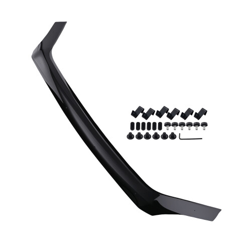 Black Front Bonnet Protection for Ford Transit MK7 2007-2013 Acrylic 2.5mm
