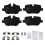 Bremsbeläge Hinten For BMW 1 E81 E87 3er E90 E92 MINI Countryman R60 Paceman R61 1