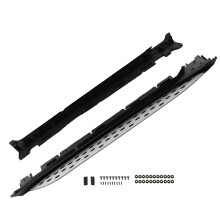 Anti-Slip Running Boards fit Mercedes GLC X253 GLC250 GLC300 2016-22 Black