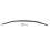 Acrylic Bonnet Deflector for Mitsubishi Outlander 2012-2020 Front Black 1