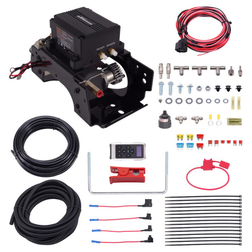 Wireless Universal Dual-path Control Air Suspension Compressor Kit For Campervan 1