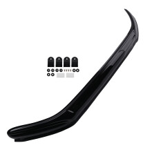 Black Hood Deflector for Ford Ranger 2016-2023 Front Bonnet Protector Acrylic
