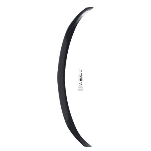 Acrylic Bonnet Guard Front for Mitsubishi L200 2015-2018 Black Protector