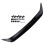Black Acrylic Bonnet Guard for Ford Transit Custom 2012-2018 Stone Deflector 1