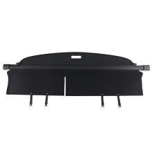Black Parcel Shelf Luggage Cover for Toyota RAV4 MK3 2006-2012 Retractable