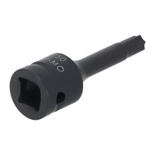1/2" Drive T50 Star Bit Socket 78mm Long Reach Impact Black Phosphate UK