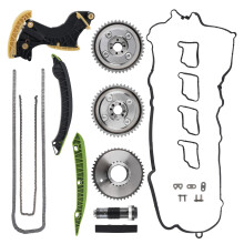 TIMING CHAIN KIT W/ CAMSHAFT CAM GEARS FOR MERCEDES C-CLASS 204 W212 1.8 CGI