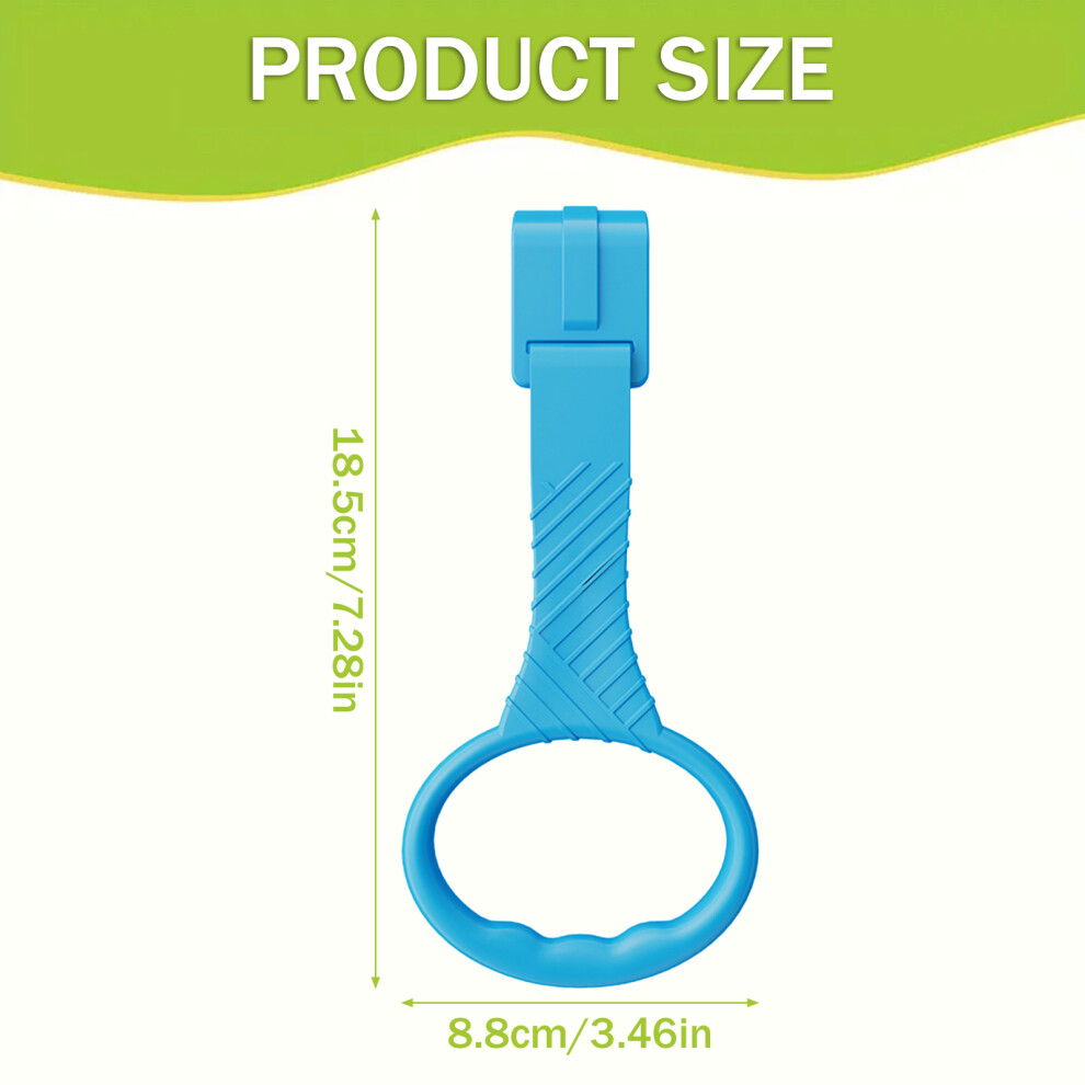 Creation-3C (Blue, 1Pc) Baby Walk Training Ring - Toddler Stand Aid