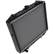 Aluminum Radiator for LTI TAXI TX 2.7 TD 1997-2002 OE 651866 w/ Oil Cooler