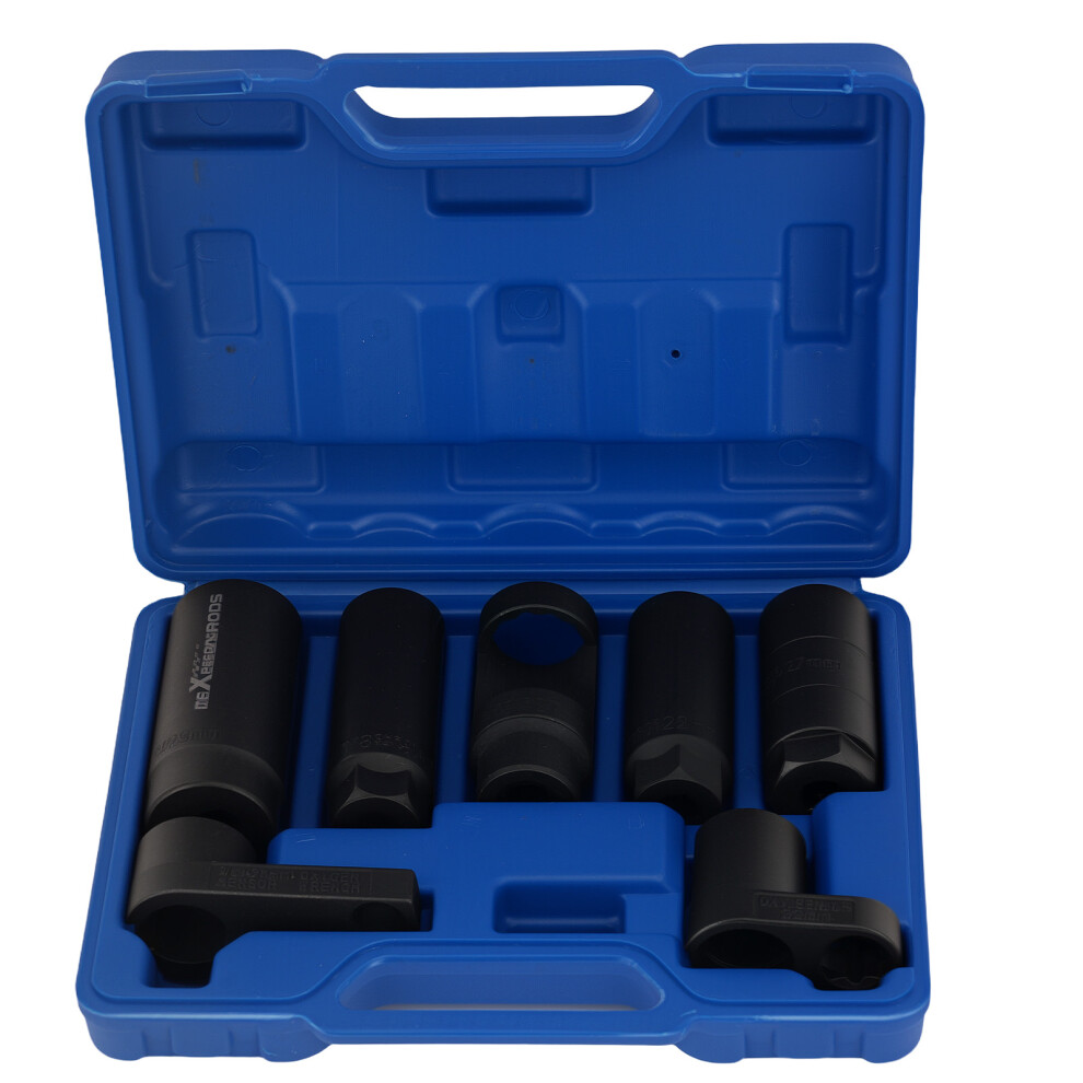 Photos - Car Service Station Equipment MaXpeedingRods 7PCS OXYGEN SENSOR SOCKET INSTALLER TOOLS KIT ENGINE 22mm 27mm 29mm UK 