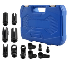 O2 Oxygen Sensor Socket 1/2" 3/8" Drive 22mm 27mm 29mm Tool Set Kit Case