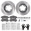 Dischi e Pastiglie Anteriore for Ford Transit 2.2L 2006-2014 Ventilati 2