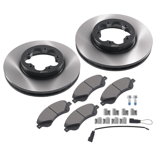 Dischi e Pastiglie Anteriore for Ford Transit 2.2L 2006-2014 Ventilati 2