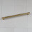 (224mm Handle) Satin Brass Knurled Solid Bar Handles & Knobs 1