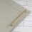 (224mm Handle) Satin Brass Knurled Solid Bar Handles & Knobs 2