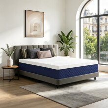 (Single Mattress 90x190x34cm) Pocket Sprung Memory Foam Mattress 3FT Hybrid Mattress Medium Firm 90 x 190 x 34cm