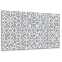 Panneau Décoratif En Vinyle 100 x 50 cm, Surface Autocollante Pour Mur Motif Floral