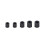 25Pcs Bolt Extractor Kit for Damaged Threads 5mm-16mm Carbon Steel Tool 8