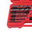 25Pcs Bolt Extractor Kit for Damaged Threads 5mm-16mm Carbon Steel Tool 10