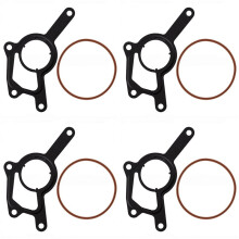 4X Vacuum Pump Seal Rebuild Kit for Freightliner Sprinter 3.0L LA1231061 6422300065 6422300765