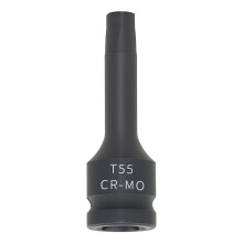 1/2" Drive Impact Socket T55 78mm Star Bit 6 Point Cr-mo Tool Black Phosphate