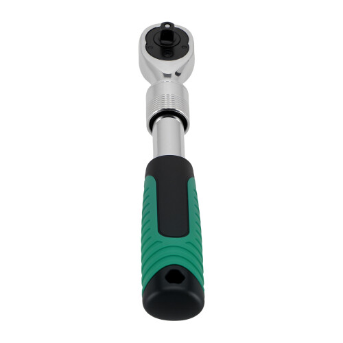 1/4 inch 72-Tooth Extendable Ratchet Handle Quick Release Soft Grip 194-256mm 2