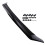 Black Acrylic Bonnet Guard for Ford Transit Custom 2012-2018 Stone Deflector 3