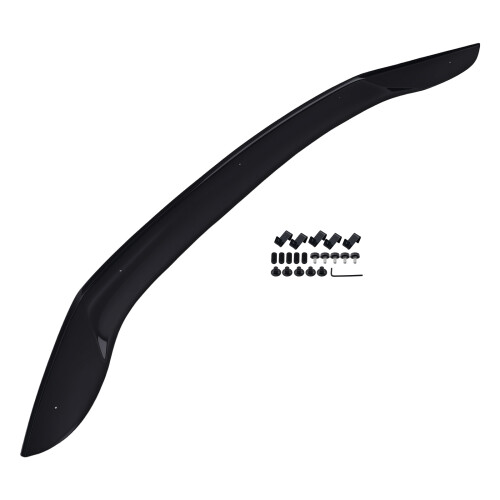 Bonnet Guard for VW Caddy 2015-2020 Front Black 2.5mm Acrylic Deflector 1